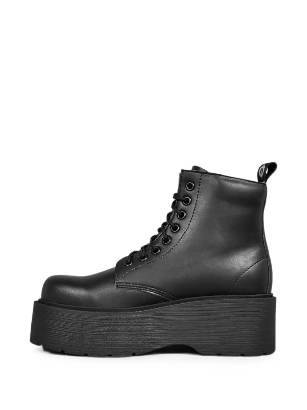 Altercore Adara platform lace-up boots Zwart