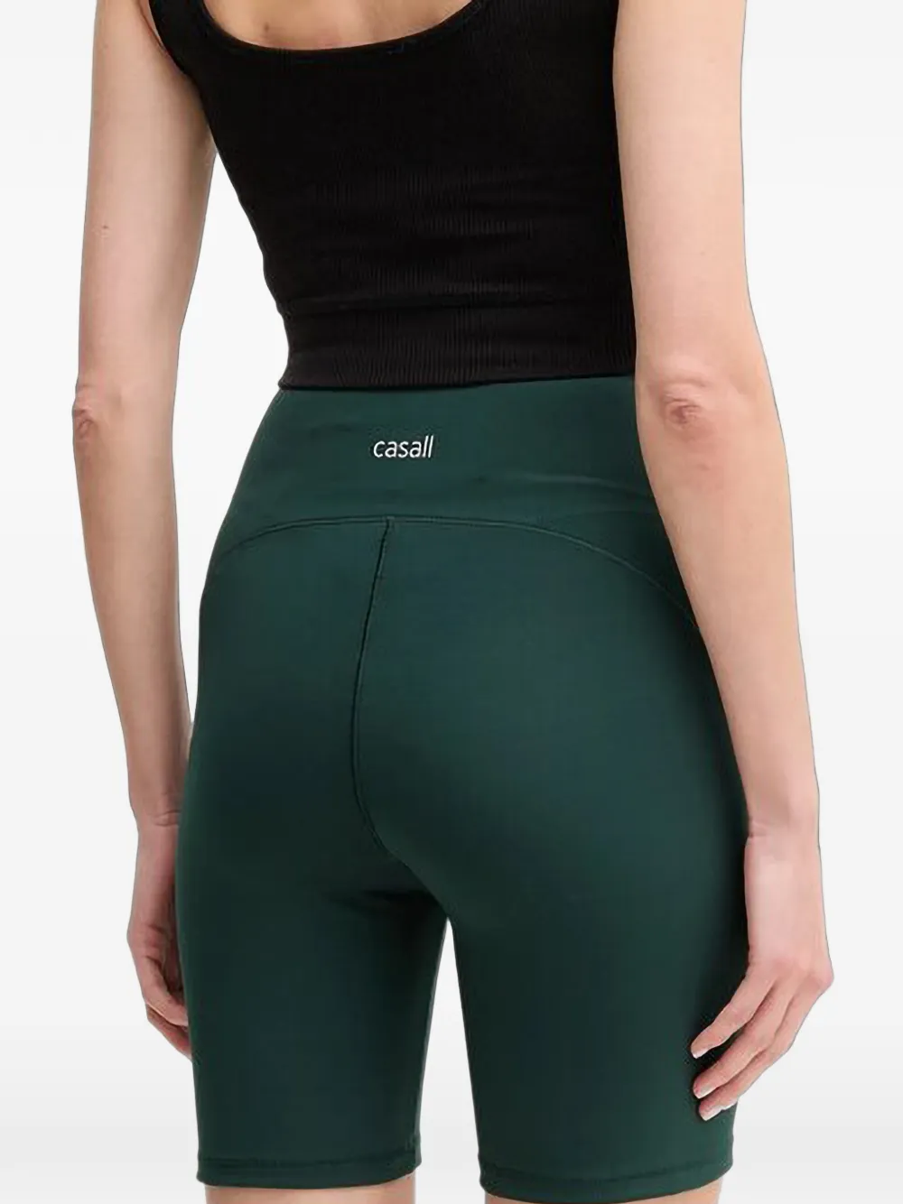 Casall high-waisted shorts Groen