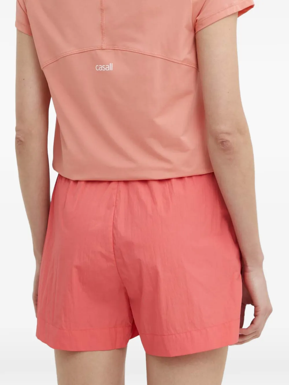 Casall Trainingsshorts met trekkoord Roze