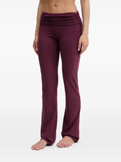 Casall Sublime fold-over flared leggings