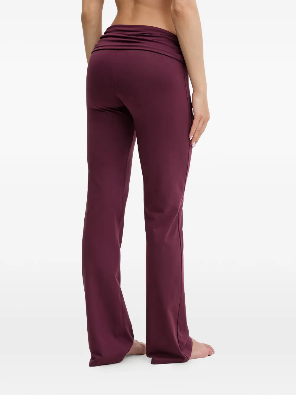Casall Sublime flared legging met omslag Rood