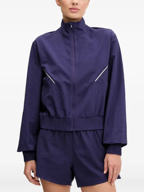 Casall zip-up high-neck jacket
