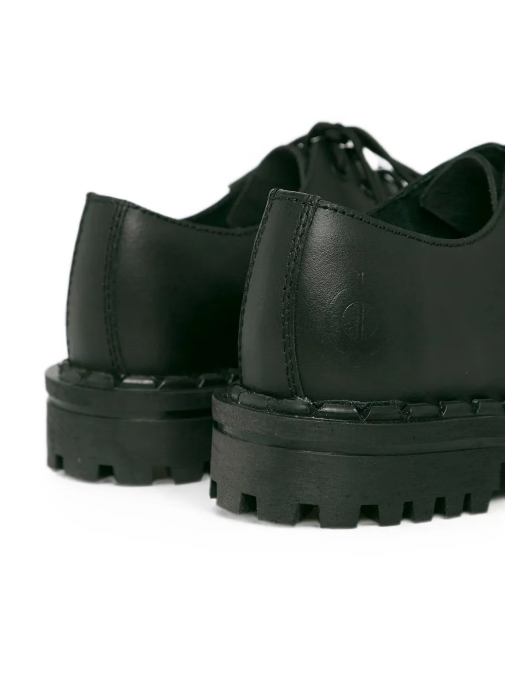 Altercore 350 cap-toe derby shoes Zwart