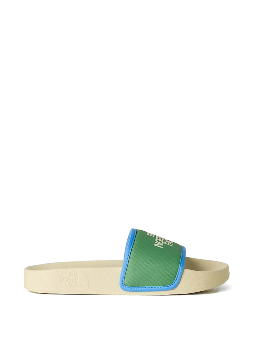 The North Face Kids Base Camp III slippers met logoprint Groen