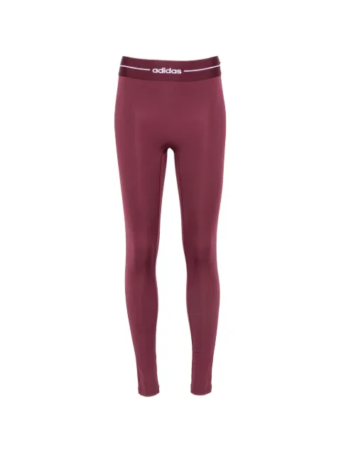 adidas logo-waistband leggings
