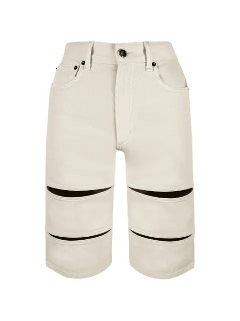 Contessa Mills Arcana cut-out denim shorts