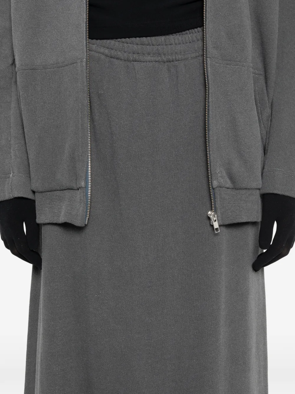 Marie Adam-Leenaerdt Rok met elastische tailleband Grijs