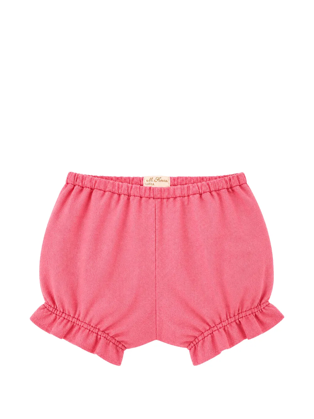 Mariella Ferrari ruffled-trim shorts - Rosa