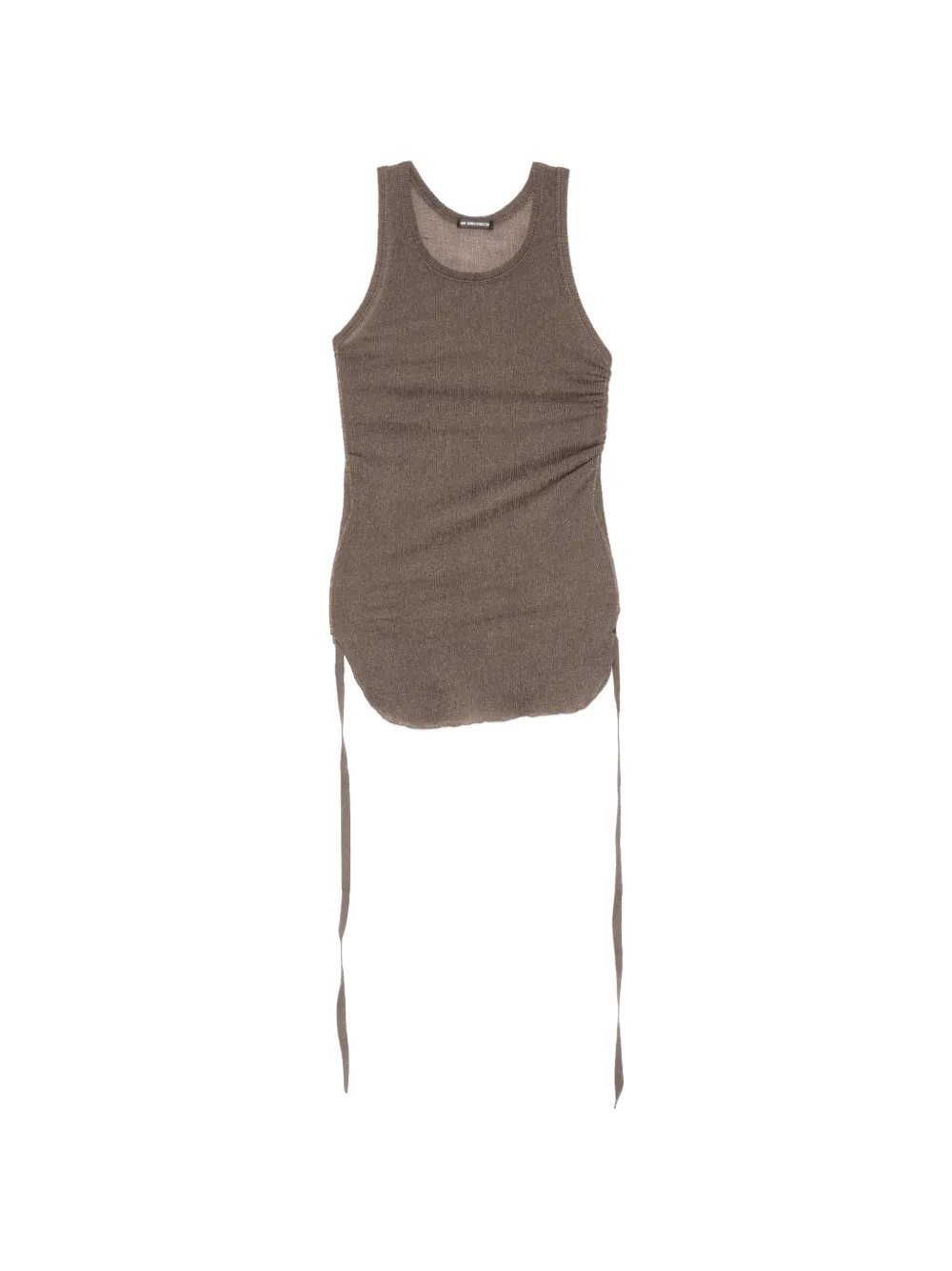 Ann Demeulemeester Mara tank top - Marrone