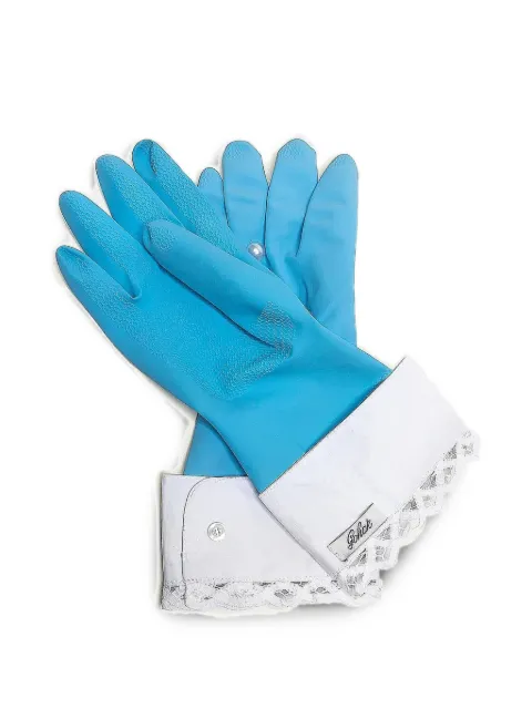 Gohar World Host lace-trim gloves