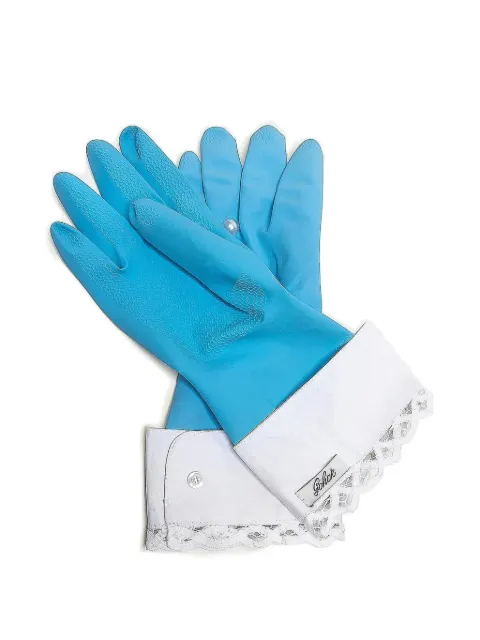 Gohar World Host lace-trim gloves