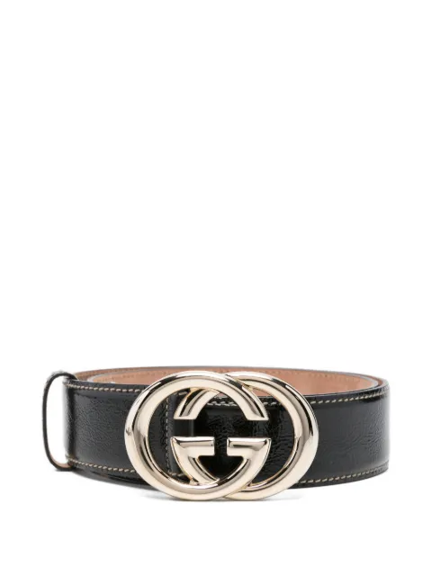 Gucci Pre-Owned 2000s logo-buckle leather belt