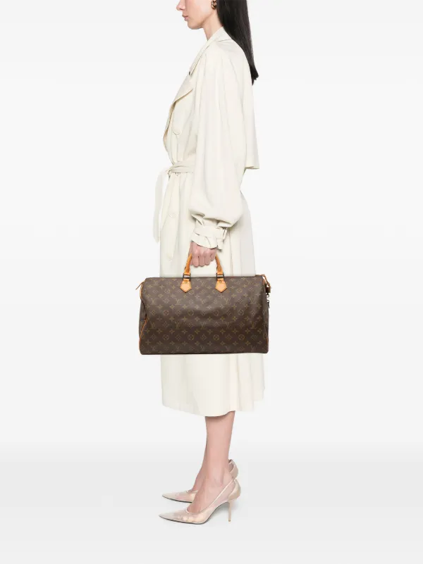 Louis Vuitton Pre-Owned 1987 モノグラム スピーディ 40 ボストン