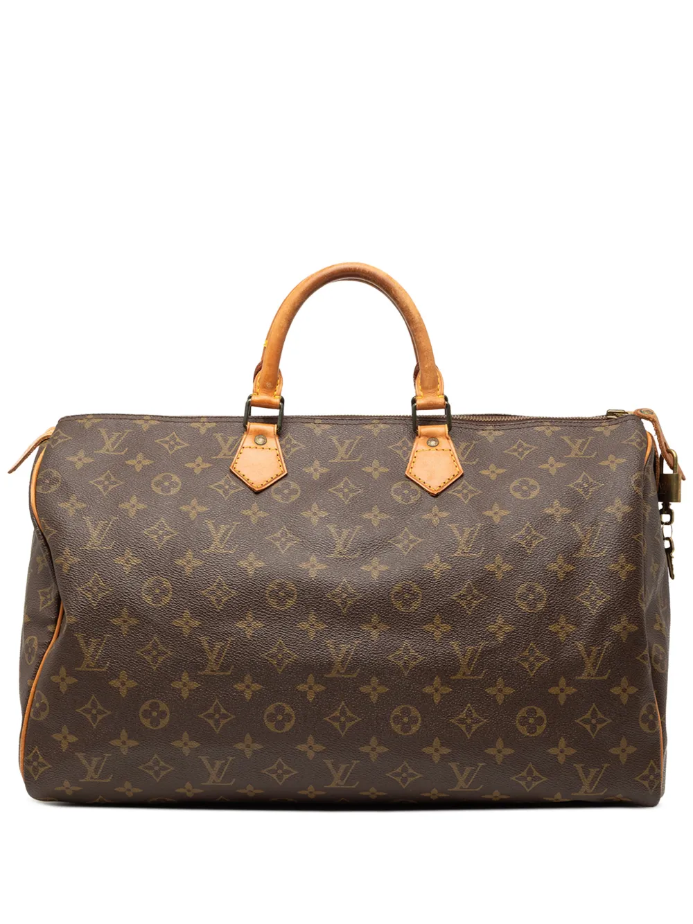 Louis Vuitton Pre-Owned 1987 Monogram Speedy 40 boston bag - Marrone
