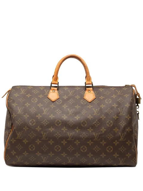 Louis Vuitton Pre-Owned bolsa boston Speedy 40 con monograma 1987