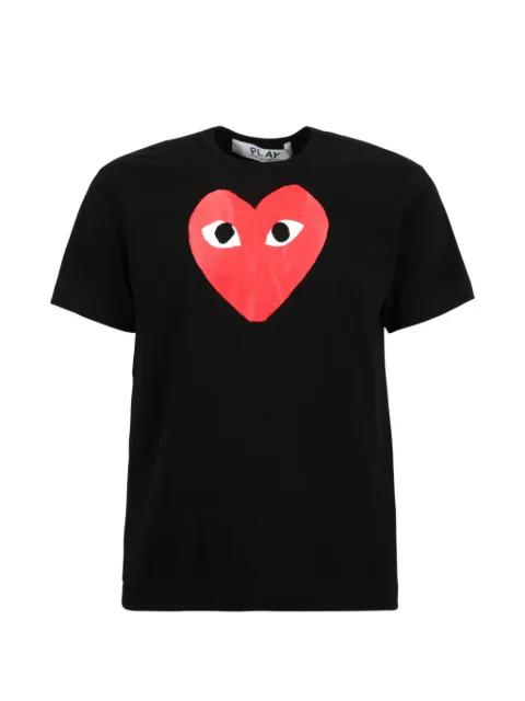 Comme Des Garçons Play 하트 프린트 티셔츠
