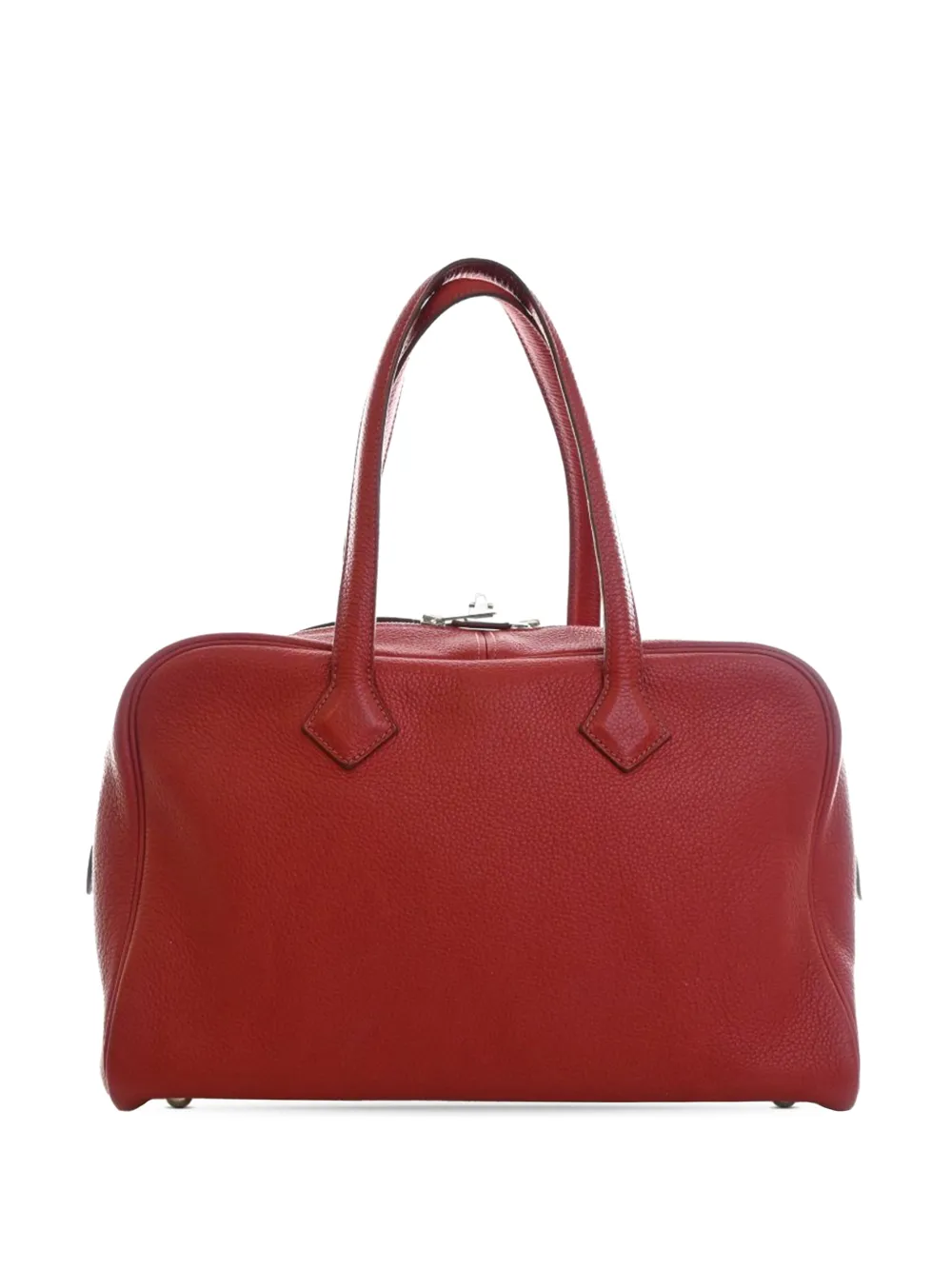Hermès Pre-Owned 2009 Clemence Victoria II 35 handbag - Rosso