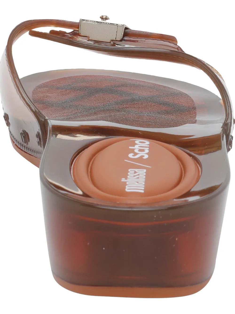 Melissa x Scholl Pescura buckle-detail sandals Bruin