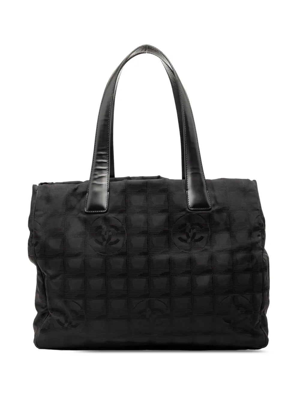 CHANEL Pre-Owned 2005-2006 New Travel Line Nylon tote bag - Nero
