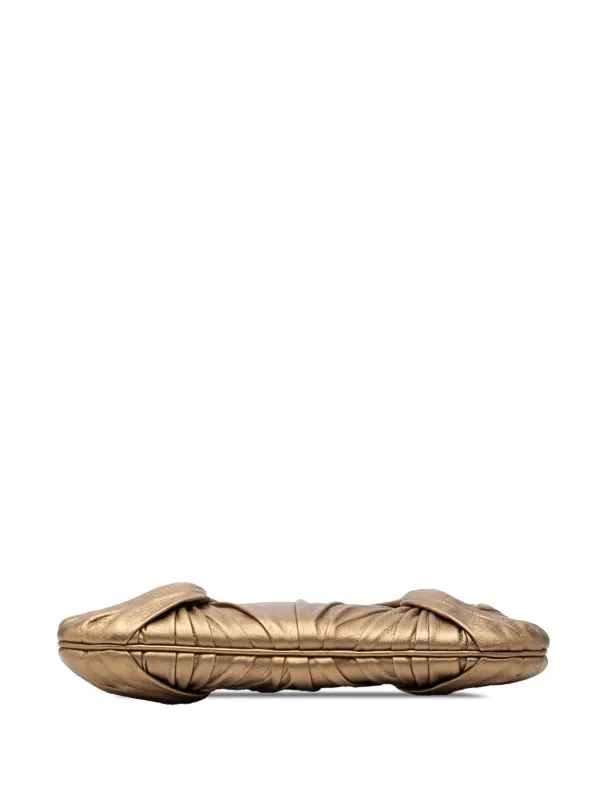 レディース Burberry ワンショルダーバッグ レザー 30メタリックカラー