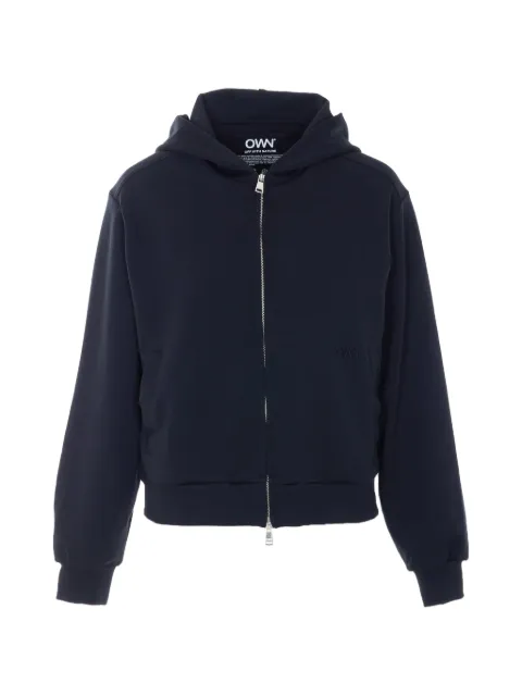 OWN logo-embroidered hoodie