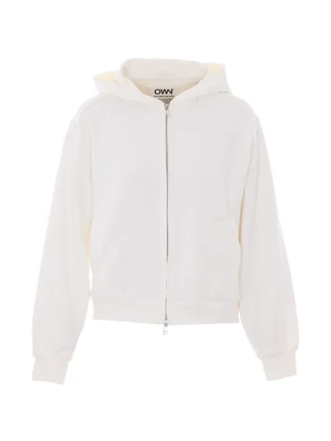 OWN logo-embroidered hoodie