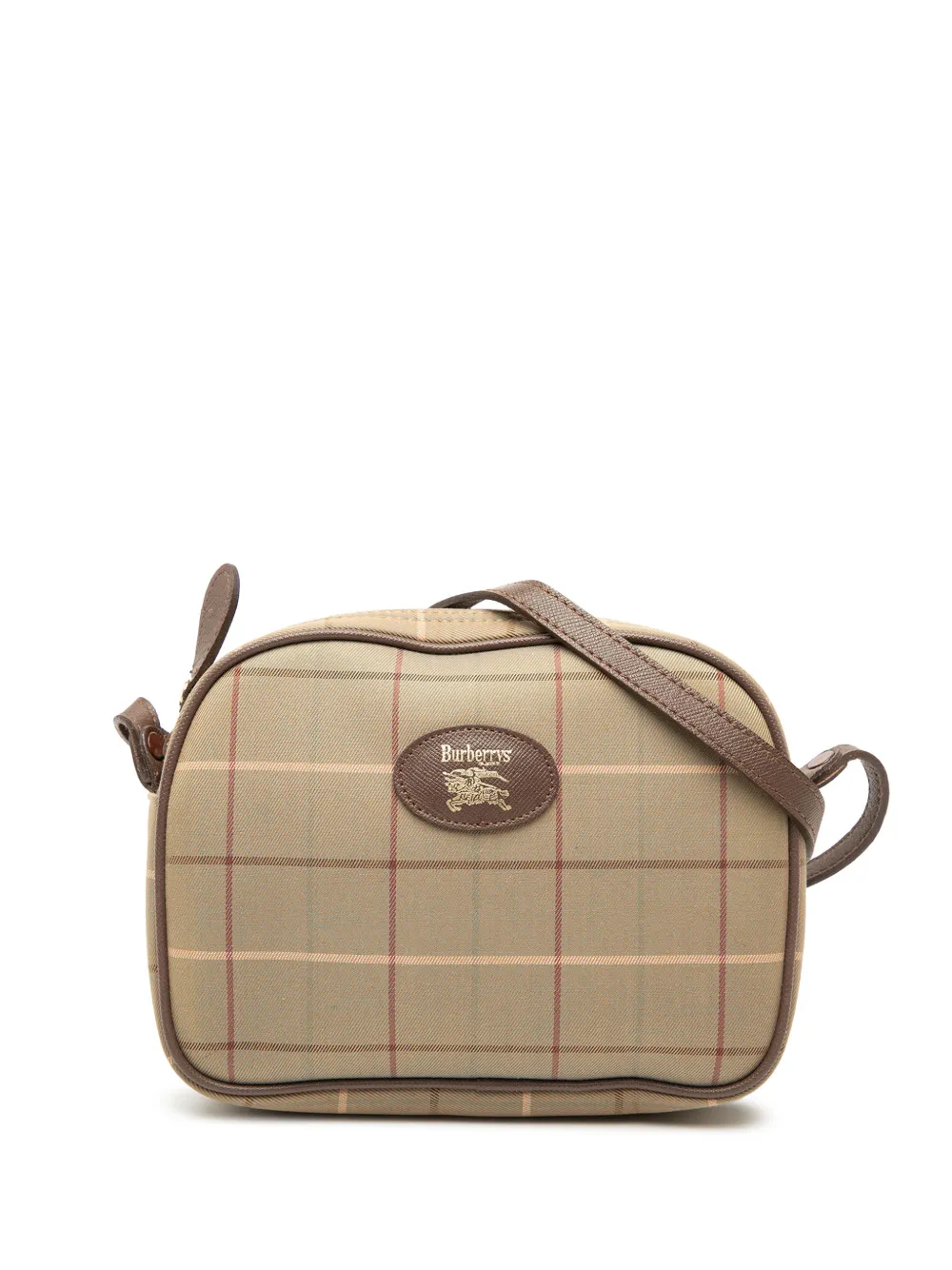 Burberry Pre-Owned 20th Century Vintage Check Canvas crossbody bag - Brown