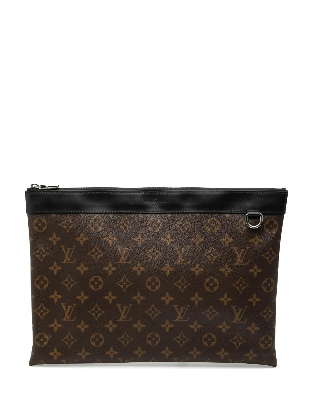 Louis Vuitton Pre-Owned 2020 Monogram Macassar Discovery Pochette GM clutch bag - Marrone