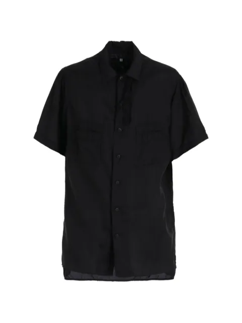 Y's patch-pocket short-sleeve shirt