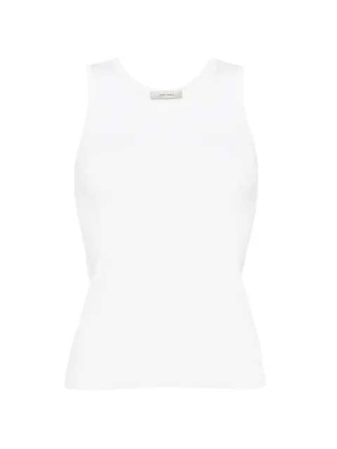 IVORY PARIS Elsa ribbed-knit tank top