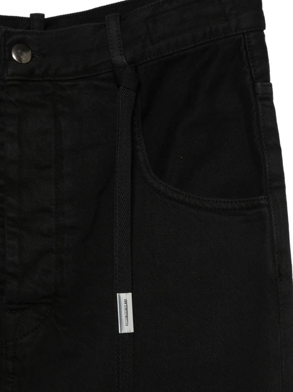  Ann Demeulemeester Falda Goele - Negro 