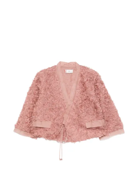 HUI MILANO Daffodil drawstring-fastening jacket