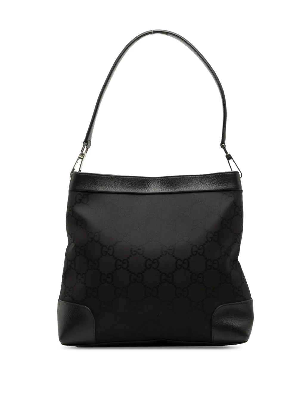 Gucci Pre-Owned 2000-2015 GG Nylon shoulder bag - Nero