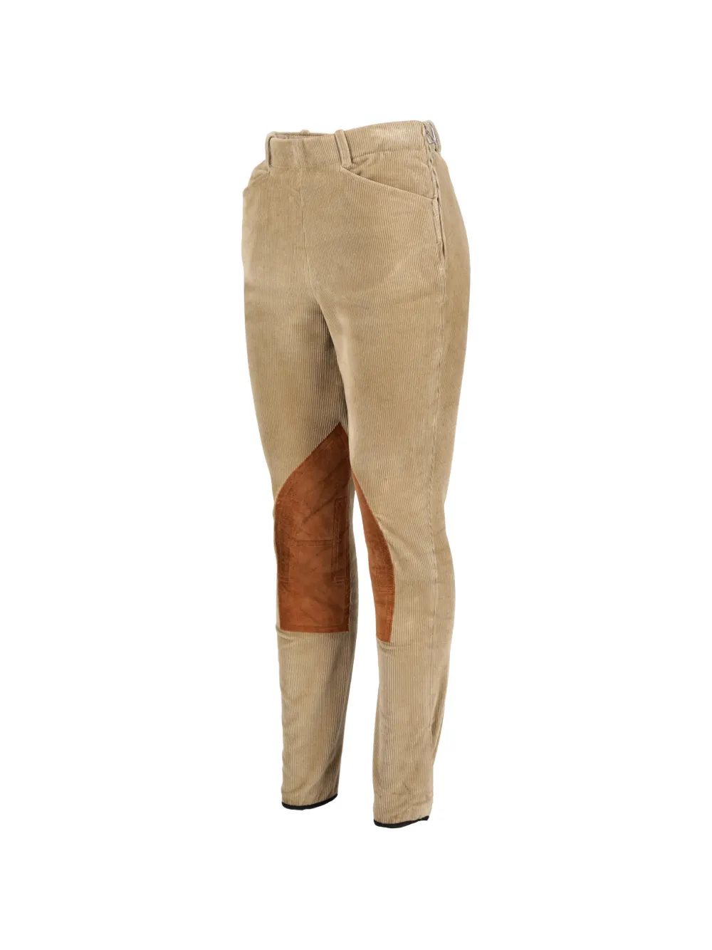 Hermès Pre-Owned Corduroy knee-patch Trousers | Brown | FARFETCH