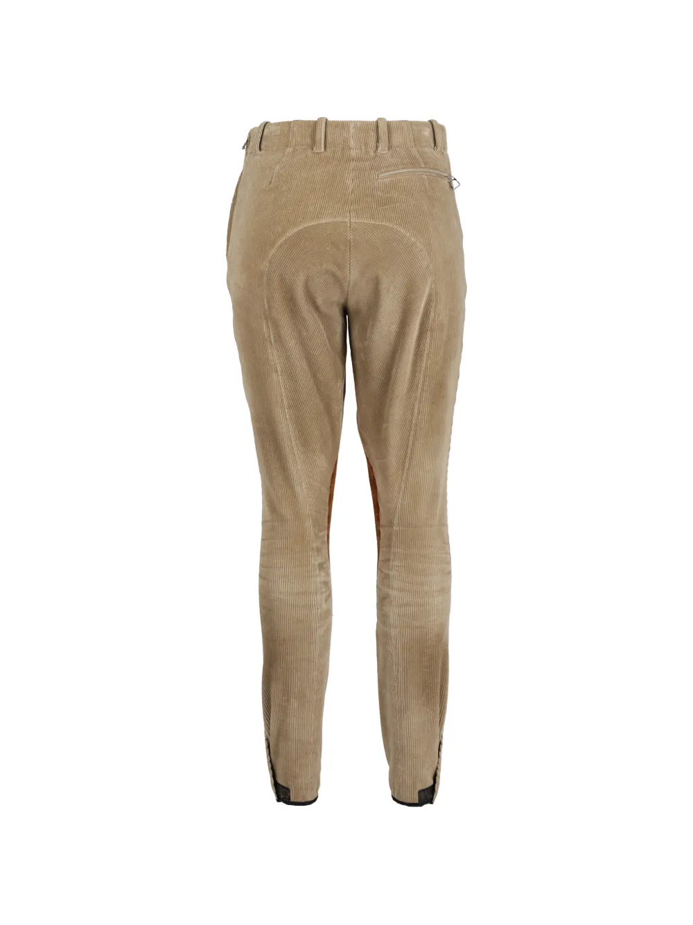 Hermès Pre-Owned Corduroy knee-patch Trousers | Brown | FARFETCH JO