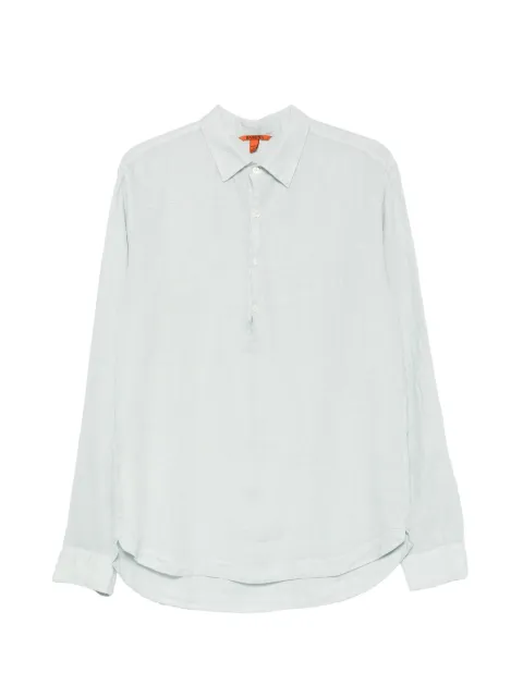 Barena PavanS Telino linen half-placket shirt