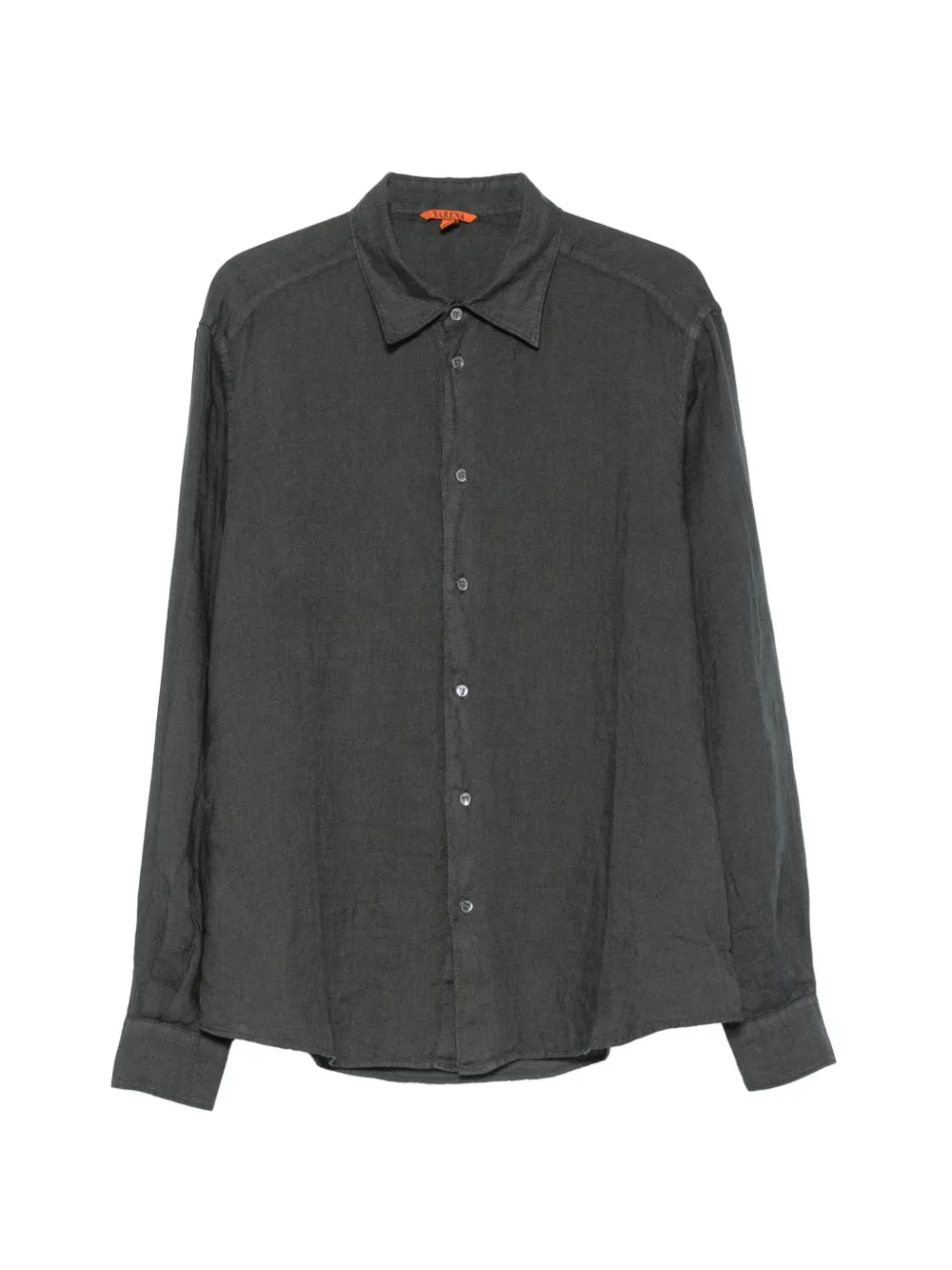 Barena Maridola Telino long-sleeve linen shirt - Grigio