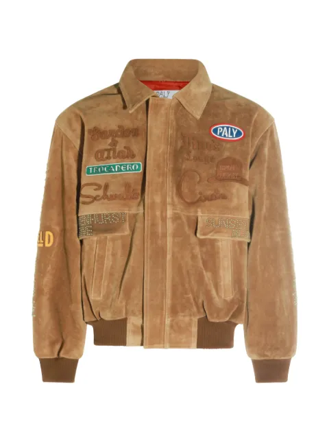 Paly Sunset embellished suede jacket