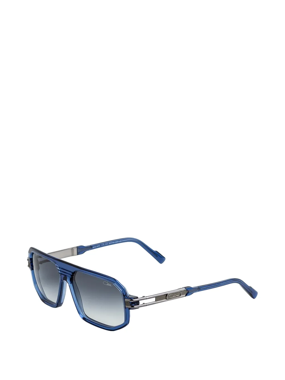 Cazal 8052 zonnebril met rechthoekig montuur Blauw