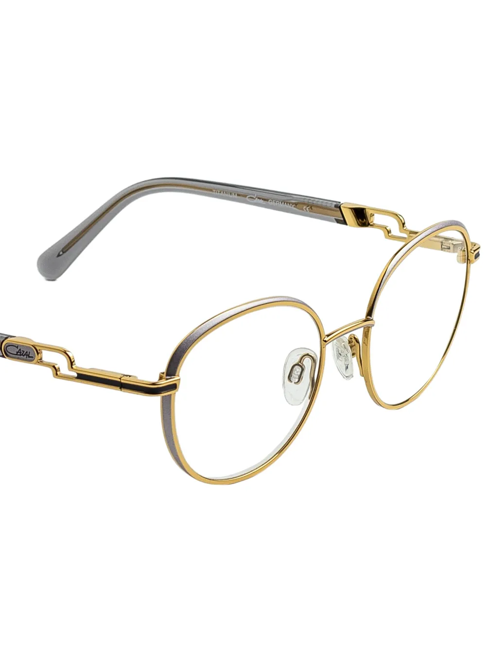 Cazal 4316 bril met rond montuur Goud