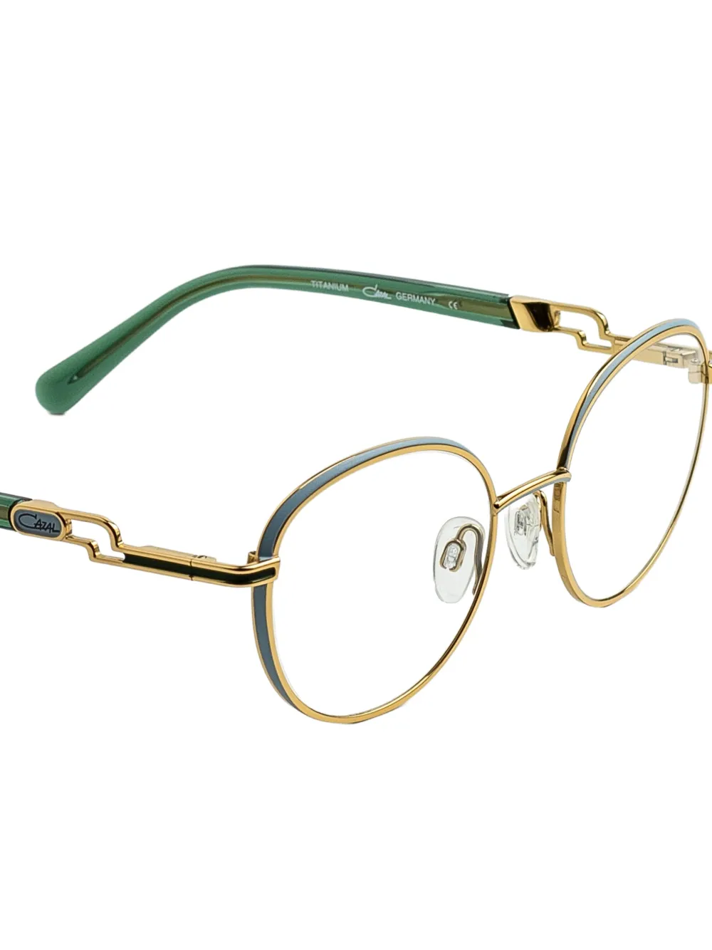 Cazal 4316 bril met rond montuur Goud