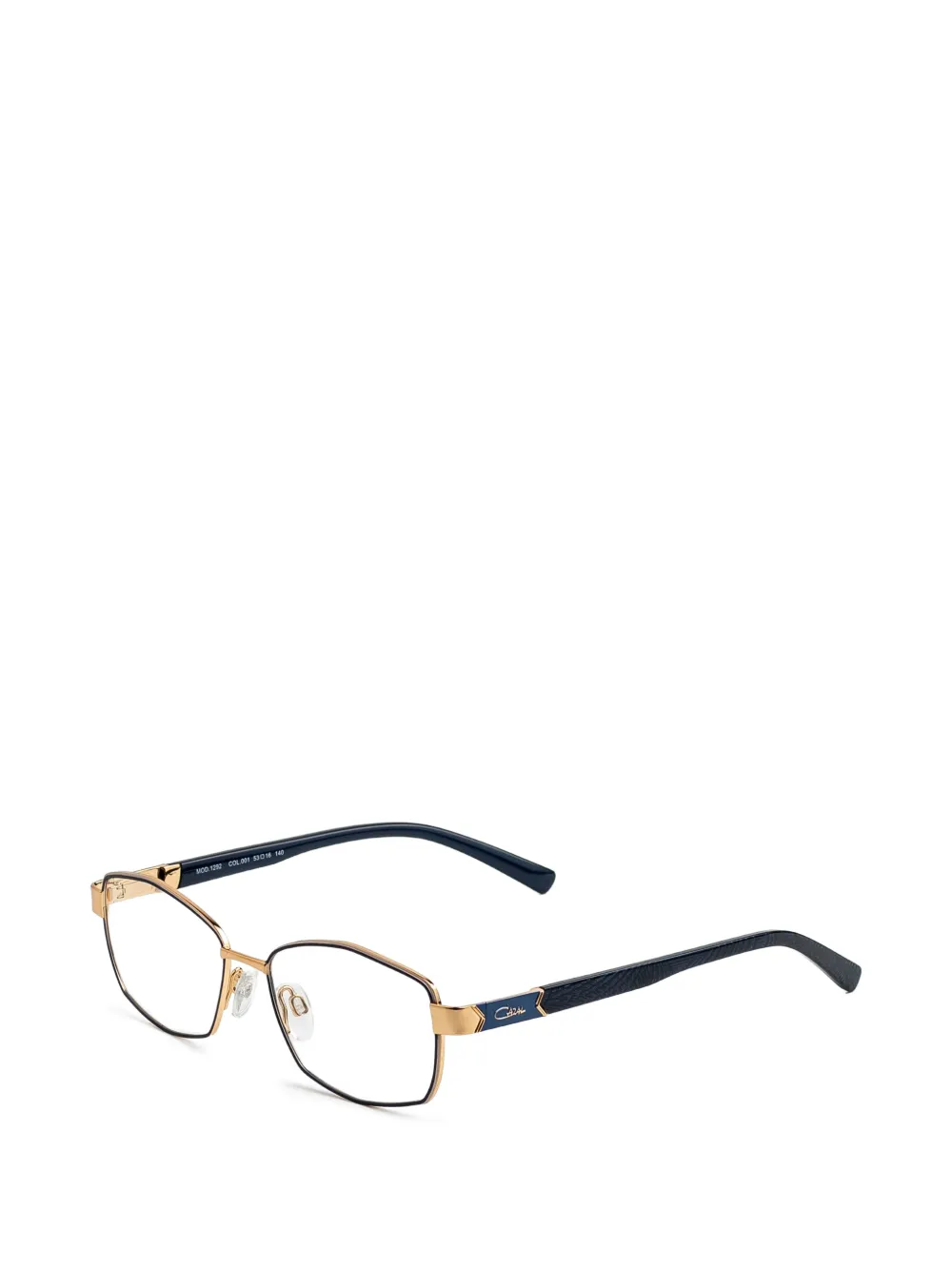 Cazal 1292 bril met geometrisch montuur Goud