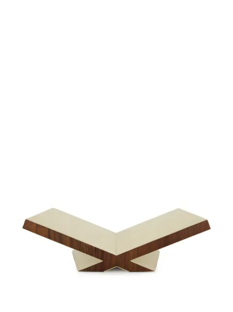 Assouline Culture pebbled-leather bookstand