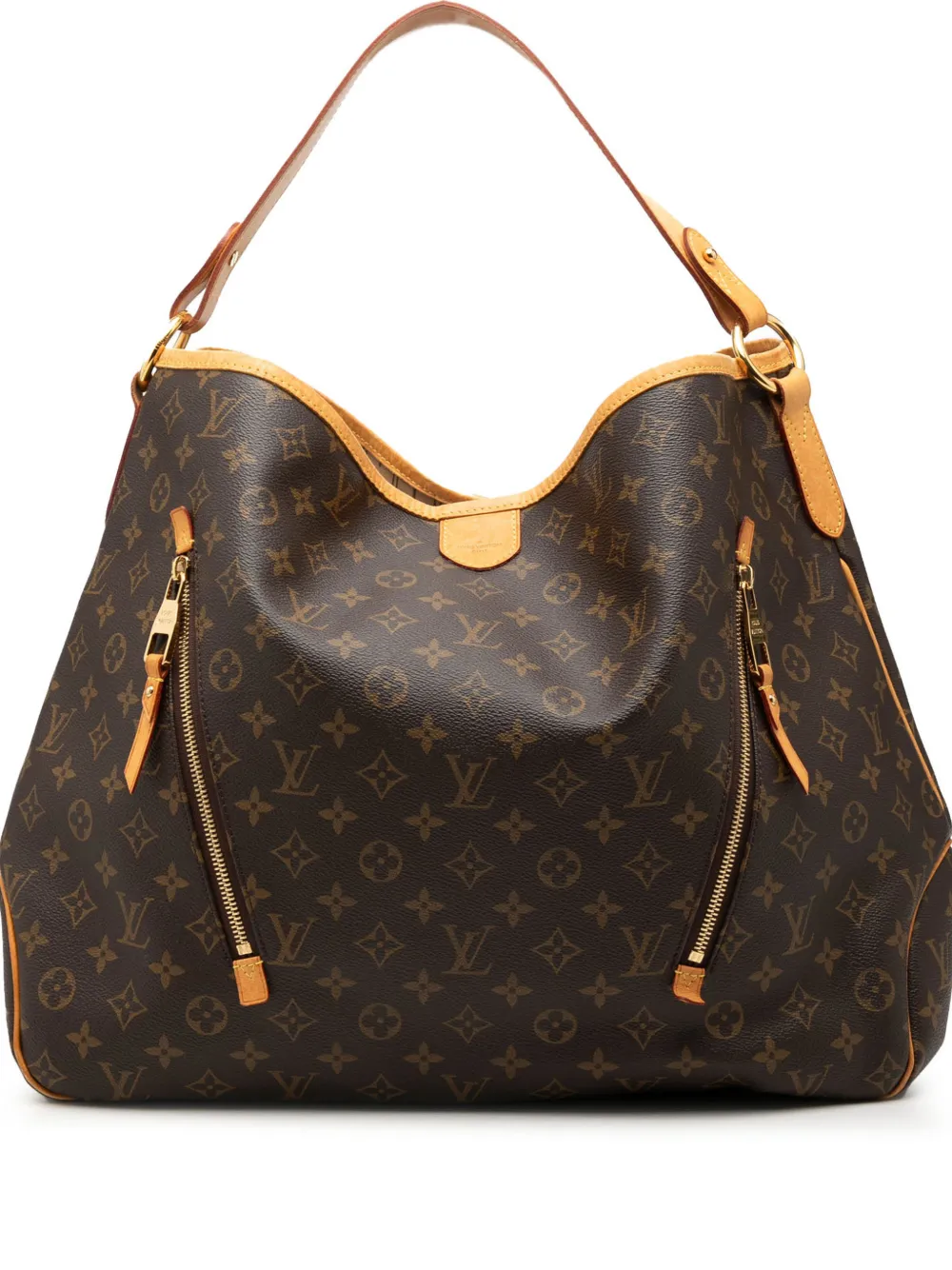 Louis Vuitton Pre-Owned 2012 Monogram Delightful GM hobo bag - Marrone