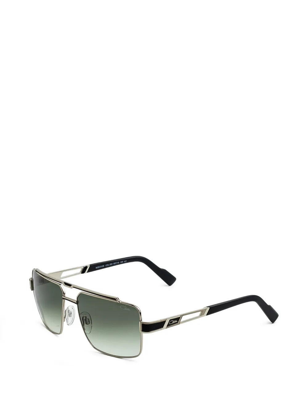 Cazal 9106 zonnebril met vierkant montuur Zilver