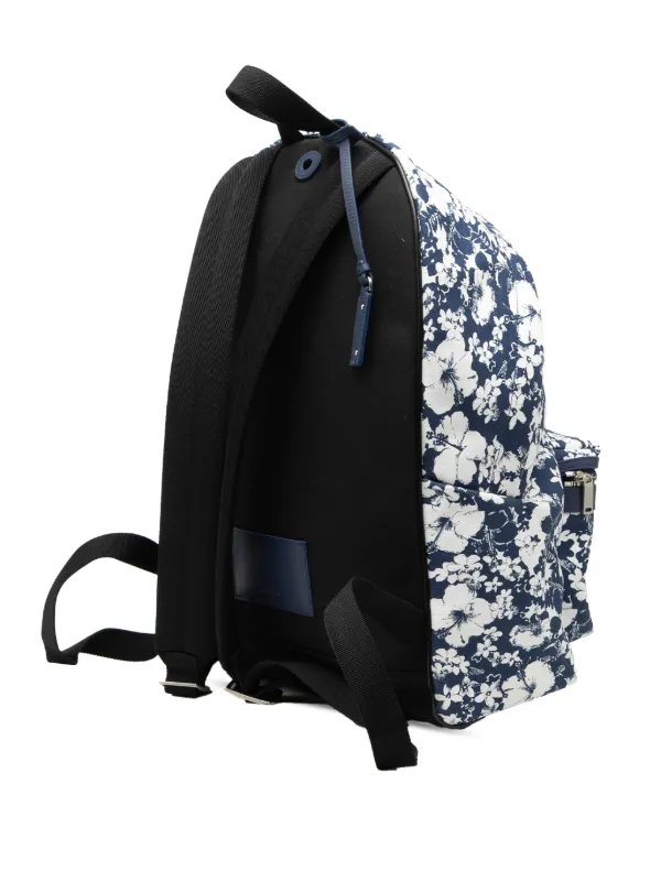 Saint Laurent Pre-Owned 2020 Canvas Hibiscus Flower City  display picture 3