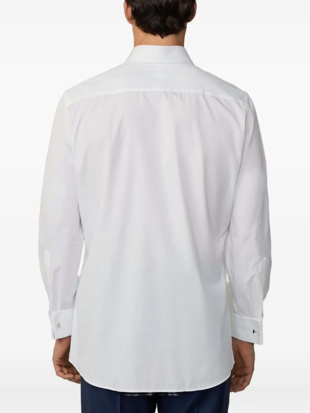 Hackett London Classic-fit formele popeline overhemd Wit