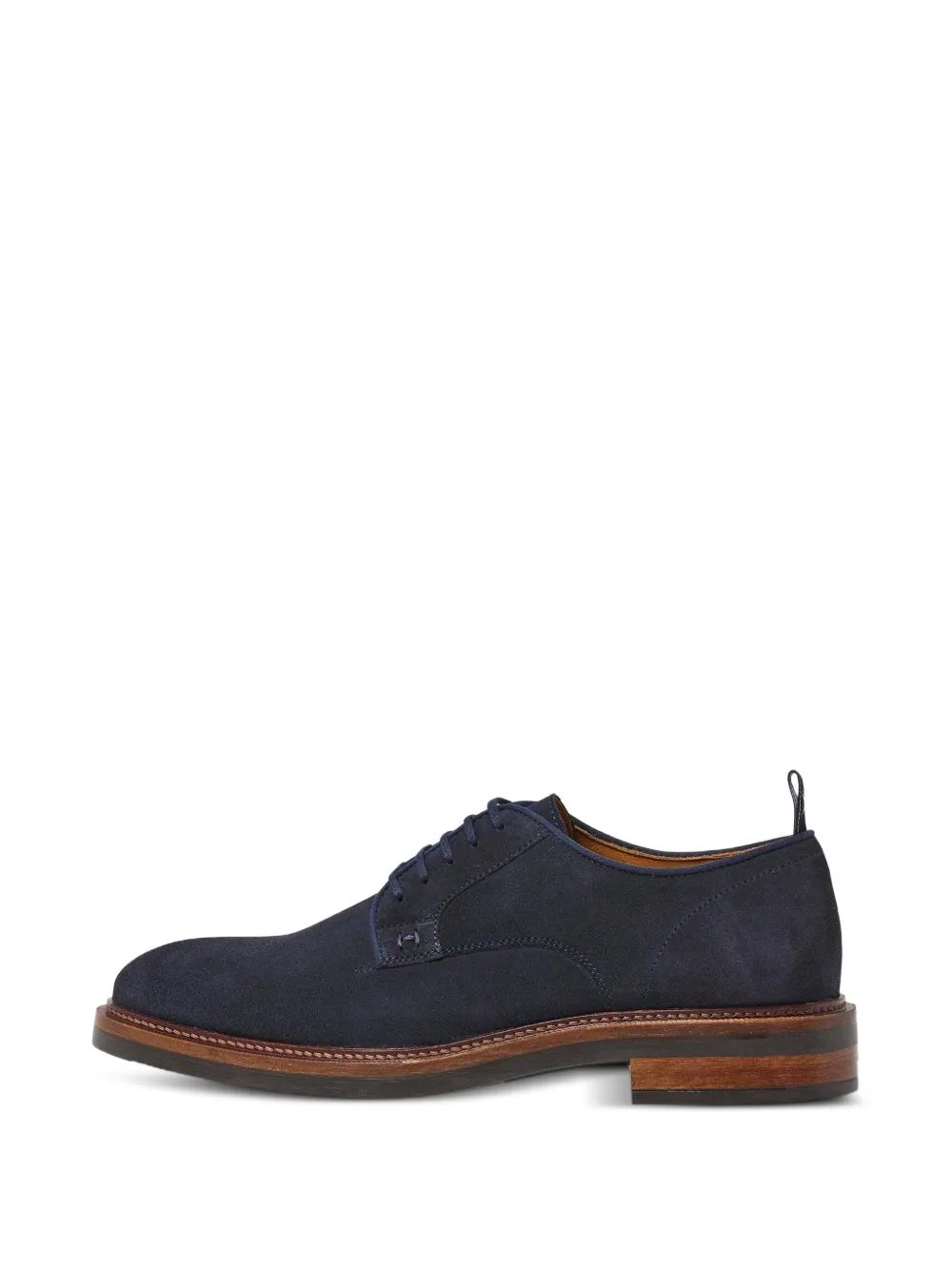 Hackett London 에그몬트 파인 스웨이드 더비 슈즈 | 블루 | Image 1