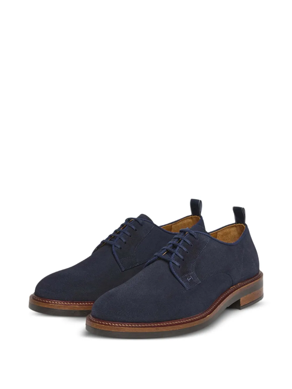 Hackett London Egmont Fine suède derby schoenen Blauw