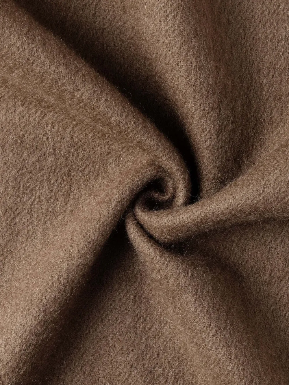Hackett London Kasjmier sjaal met franje Bruin